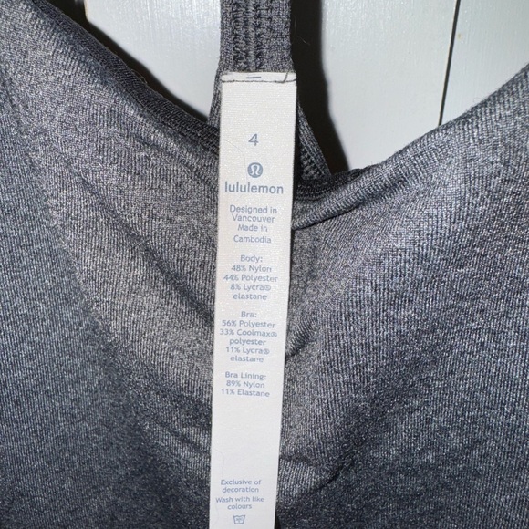 Gray Lululemon Top - Picture 3 of 3